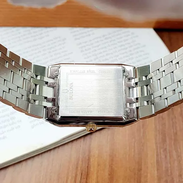 Đồng Hồ Nam Bulova Quartz 98C150 Màu Xanh Bạc