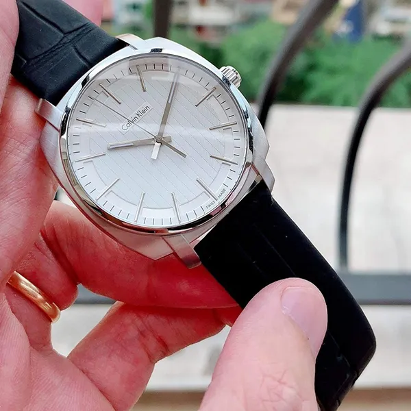 Đồng Hồ Nam Calvin Klein CK Highline Watch K5M311C6 Màu Đen Bạc - Đồng hồ - Vua Hàng Hiệu