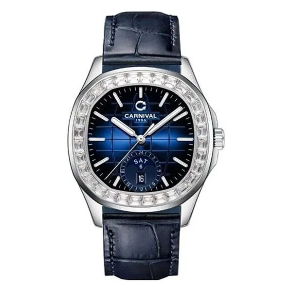 Đồng Hồ Nam Carnival 8113G2-VT-DD-X (8113G2) Màu Xanh Navy