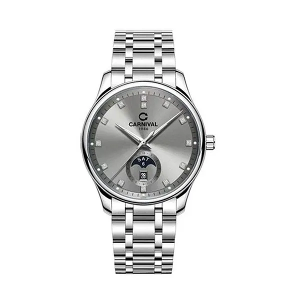 Đồng Hồ Nam Carnival Automatic 8105G-VT-N (8105G) Màu Xám Bạc - Đồng hồ - Vua Hàng Hiệu
