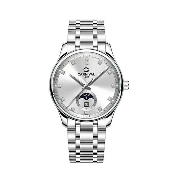 Đồng Hồ Nam Carnival Automatic 8105G-VT-T (8105G) Màu Bạc