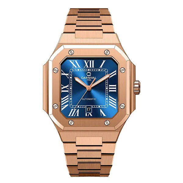 Đồng Hồ Nam Carnival Automatic 8169G-VH-X (8169G) Màu Xanh - Vàng