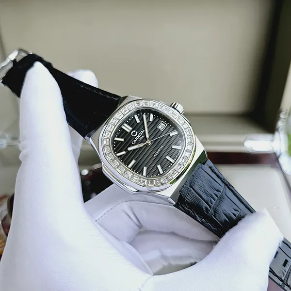 Đồng Hồ Nam Carnival Nautilus Automatic 8108G-VT-DD-D Màu Đen - Đồng hồ - Vua Hàng Hiệu
