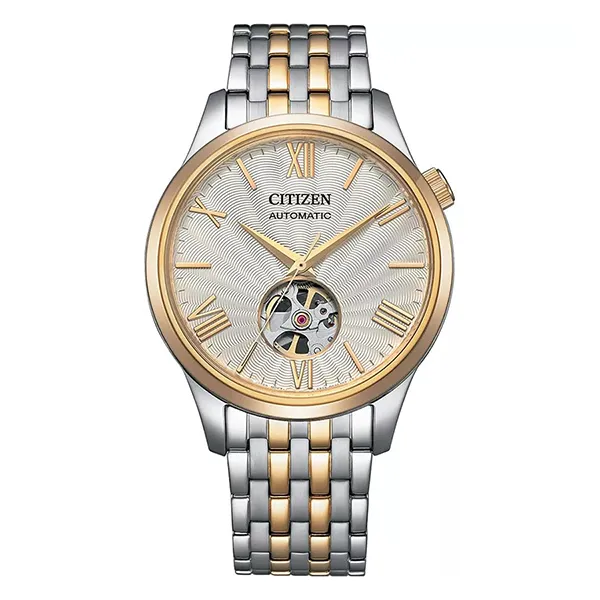 Đồng Hồ Nam Citizen Automatic NH9136-88A Màu Bạc/Vàng Hồng - Đồng hồ - Vua Hàng Hiệu