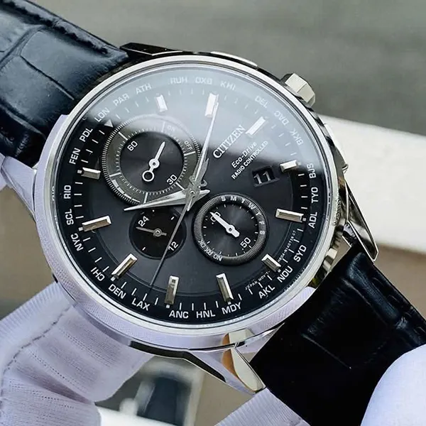 Đồng Hồ Nam Citizen Eco-Drive AT8110-02E (AT811002E) Màu Đen - Đồng hồ - Vua Hàng Hiệu