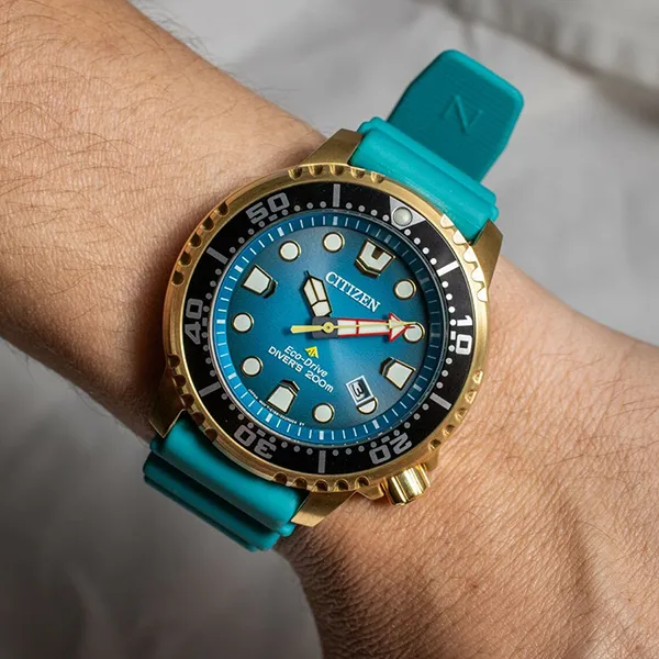 Đồng Hồ Nam Citizen Eco-Drive BN0162-02X Promaster Professional Diver Limited Special Màu Xanh