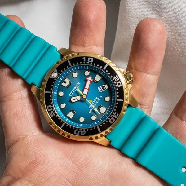 Đồng Hồ Nam Citizen Eco-Drive BN0162-02X Promaster Professional Diver Limited Special Màu Xanh
