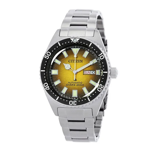 Đồng Hồ Nam Citizen Promaster Marine Automatic Yellow Dial Men's Watch NY0120-52X Phối Màu - Đồng hồ - Vua Hàng Hiệu