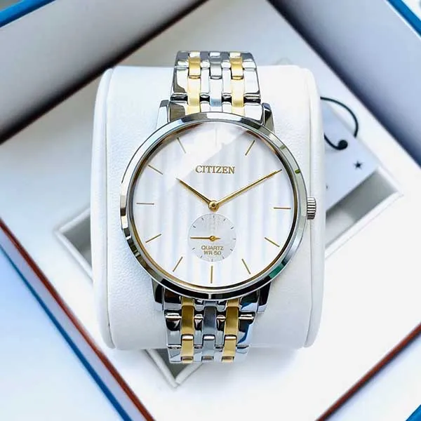 Đồng Hồ Nam Citizen Quartz BE9174-55A 39mm Màu Bạc