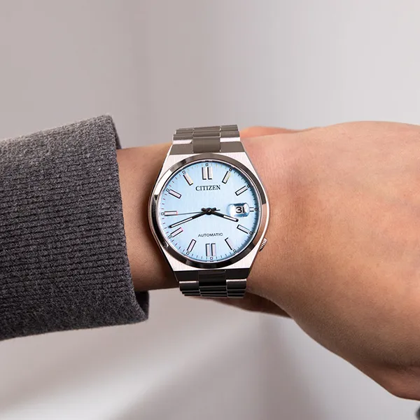Đồng Hồ Nam Citizen Tsuyosa Automatic Watch NJ0151-53L Màu Bạc/Xanh - Đồng hồ - Vua Hàng Hiệu