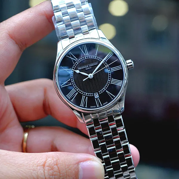 Đồng Hồ Nam Frederique Constant Automatic FC-303BR5B6B Màu Đen Bạc