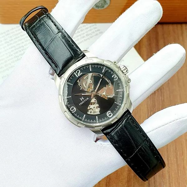 Đồng Hồ Nam Heritor Automatic HER1702 Màu Đen - Đồng hồ - Vua Hàng Hiệu