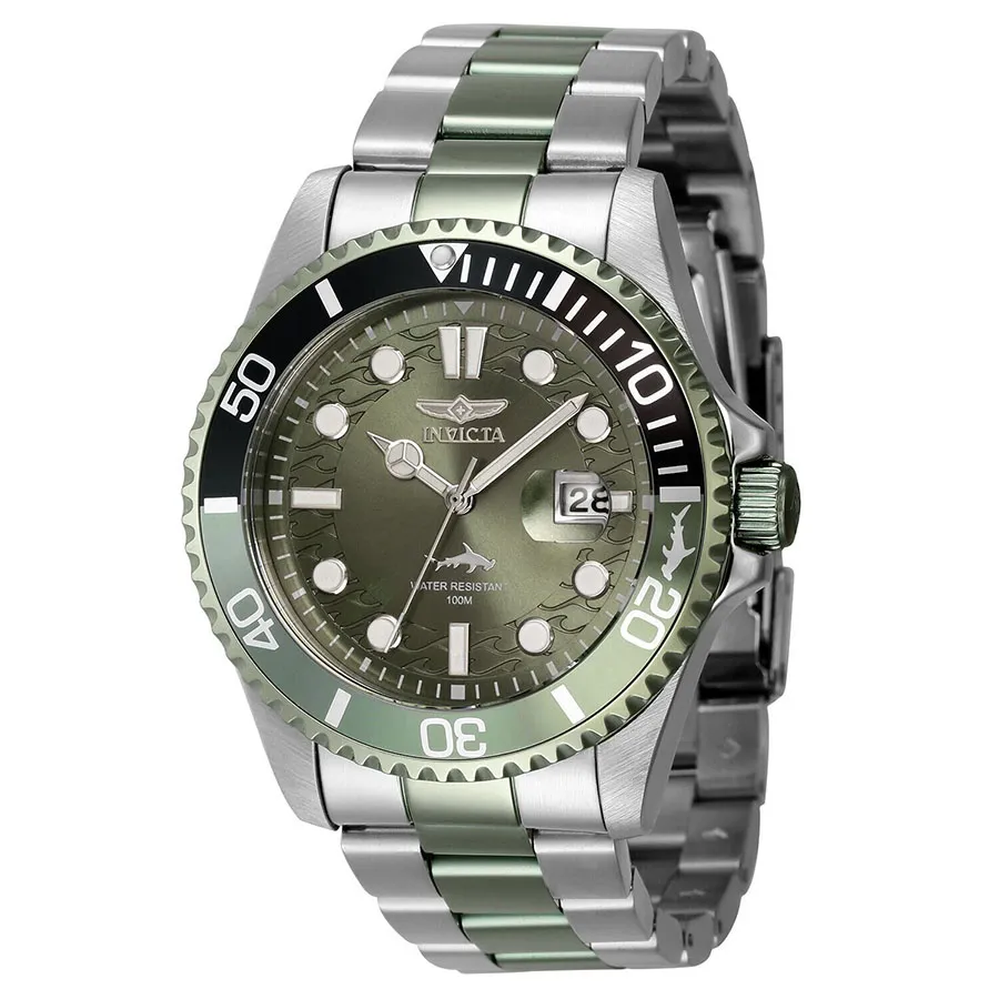 Đồng Hồ Nam Invicta 43mm Green Dial Quartz Watch IN40888 Màu Xanh Lá - Đồng hồ - Vua Hàng Hiệu