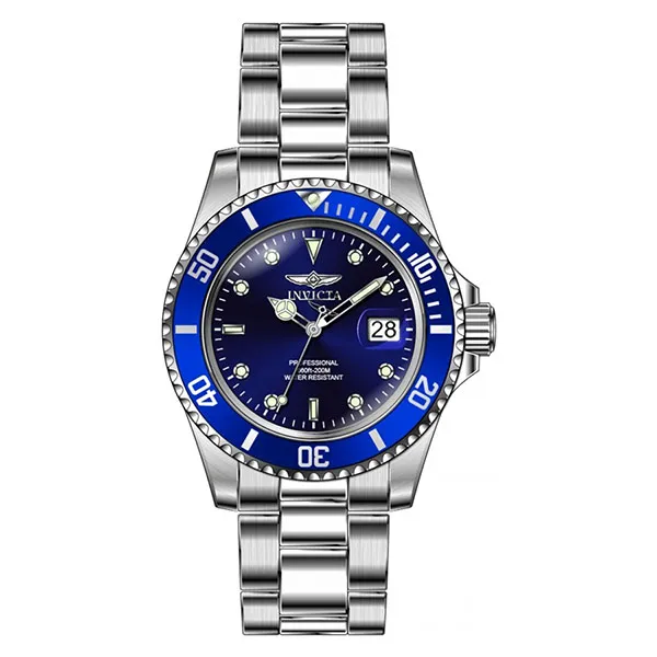 Đồng Hồ Nam Invicta Men Pro Diver Model Quartz 37156 Màu Xanh Bạc