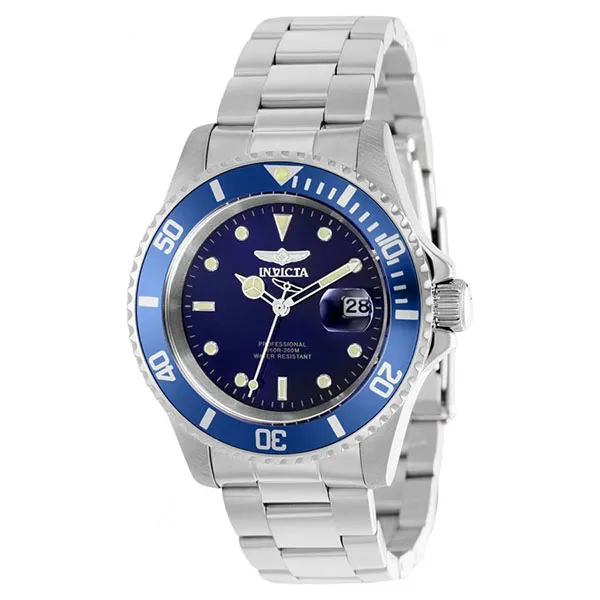 Đồng Hồ Nam Invicta Men Pro Diver Model Quartz 37156 Màu Xanh Bạc