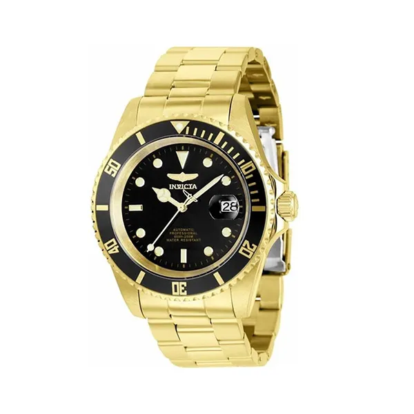 Đồng Hồ Nam Invicta Men Watch Pro Diver Automatic Black Dial Yellow Gold Bracelet 8929OBXL Màu Đen Vàng - Đồng hồ - Vua Hàng Hiệu