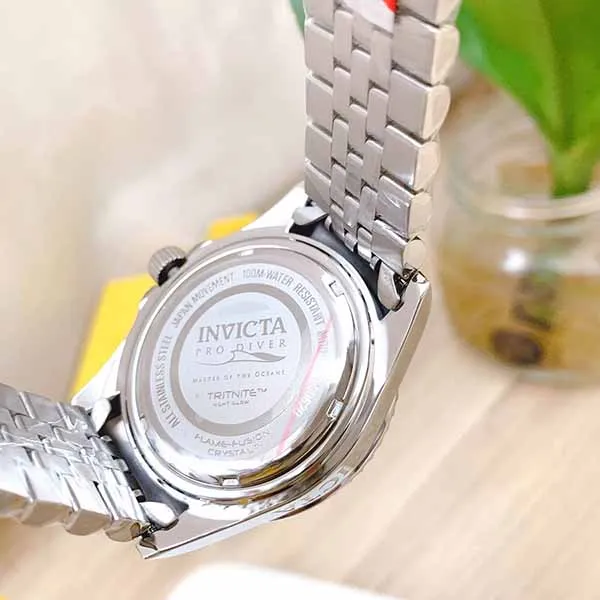 Đồng Hồ Nam Invicta Pro Diver Black Dial Men Watch 30620 Màu Bạc - Đồng hồ - Vua Hàng Hiệu