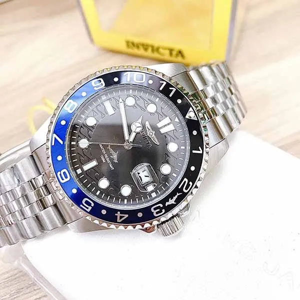 Đồng Hồ Nam Invicta Pro Diver Black Dial Men Watch 30620 Màu Bạc - Đồng hồ - Vua Hàng Hiệu