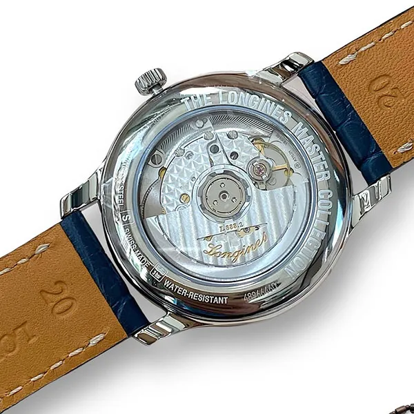 Đồng Hồ Nam Longines Automatic Master Collection Diamond L2.628.4.97.0 (L26284970) Màu Xanh Blue - Đồng hồ - Vua Hàng Hiệu