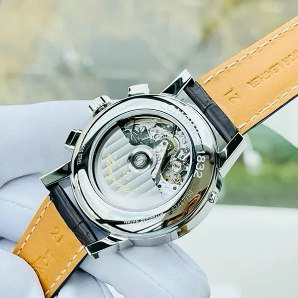 Đồng Hồ Nam Longines Chronograph Automatic Watch L4.829.4.92.2 Màu Đen/Trắng - Đồng hồ - Vua Hàng Hiệu