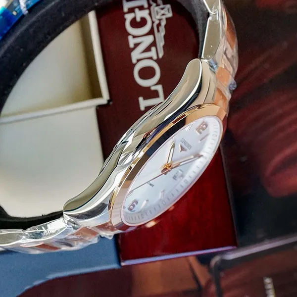 Đồng Hồ Nam Longines Conquest Classic L2.785.5.76.7 Màu Bạc/ Vàng Hồng - Đồng hồ - Vua Hàng Hiệu