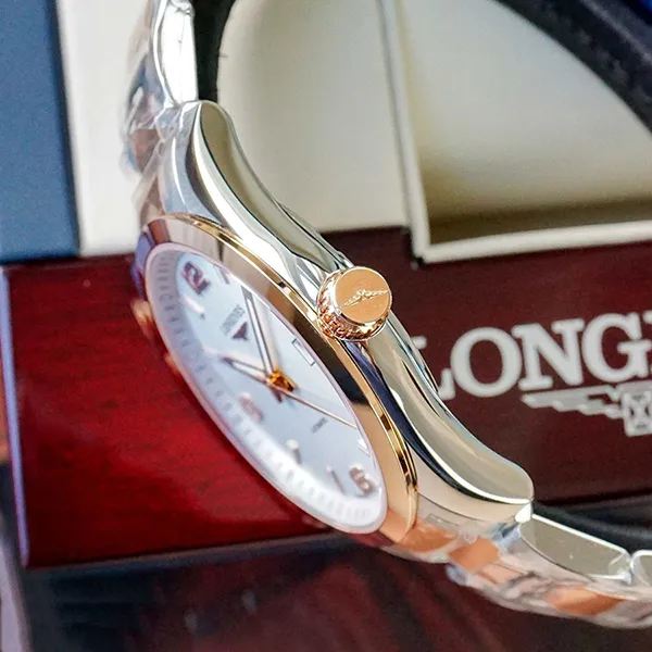 Đồng Hồ Nam Longines Conquest Classic L2.785.5.76.7 Màu Bạc/ Vàng Hồng - Đồng hồ - Vua Hàng Hiệu