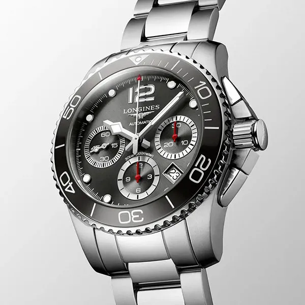 Đồng Hồ Nam Longines HydroConquest Watch L3.783.4.76.6 Màu Bạc