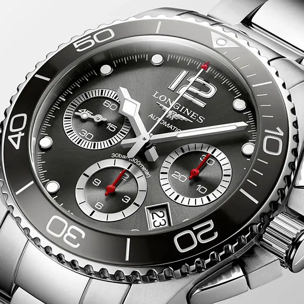 Đồng Hồ Nam Longines HydroConquest Watch L3.783.4.76.6 Màu Bạc