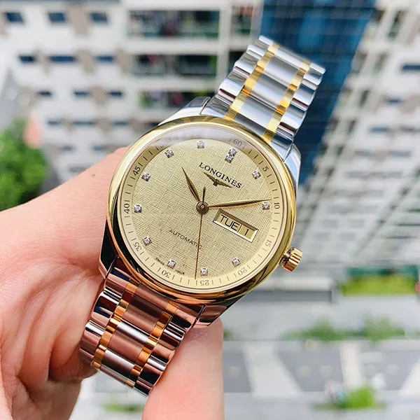 Đồng Hồ Nam Longines Master Collection L2.755.5.38.7 (L27555387) Màu Bạc Vàng - Đồng hồ - Vua Hàng Hiệu