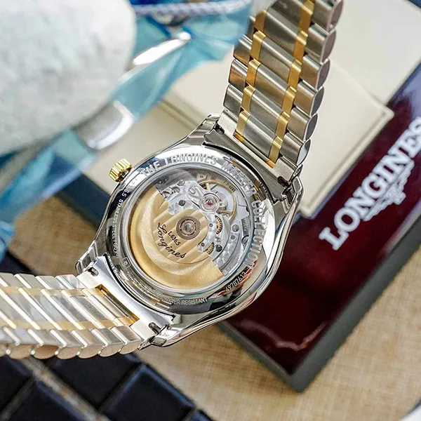 Đồng Hồ Nam Longines Master Collection L2.755.5.38.7 (L27555387) Màu Bạc Vàng - Đồng hồ - Vua Hàng Hiệu