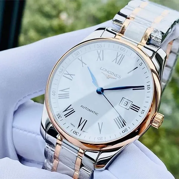 Đồng Hồ Nam Longines Master Collection L2.893.5.11.7 (L28935117) Màu Trắng - Đồng hồ - Vua Hàng Hiệu