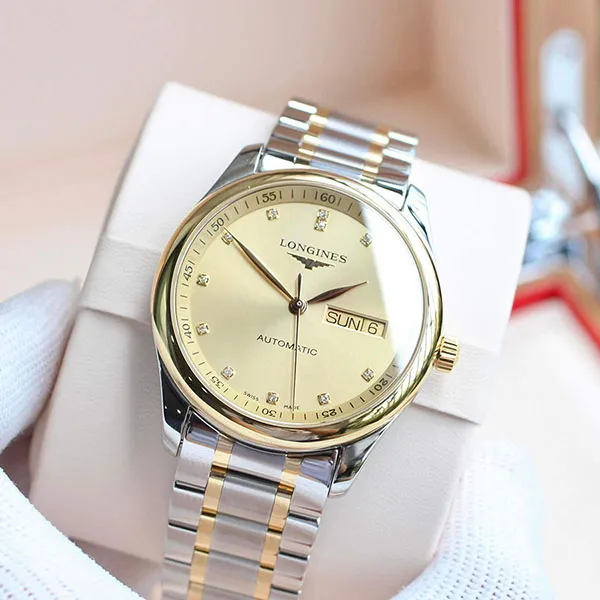 Đồng Hồ Nam Longines Master Collection Watch L2.755.5.37.7 Màu Demi (Vàng - Bạc)