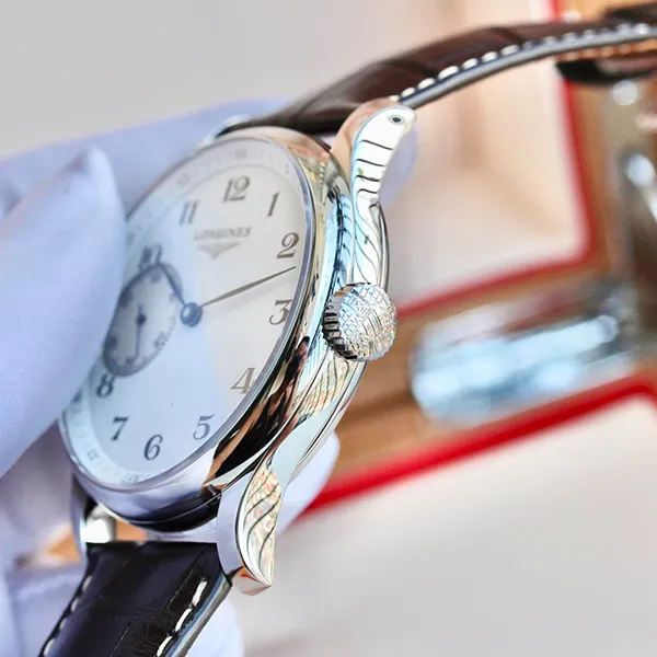 Đồng Hồ Nam Longines Master Manual Wind L2.841.4.18.3 (L28414183) Màu Nâu - Đồng hồ - Vua Hàng Hiệu