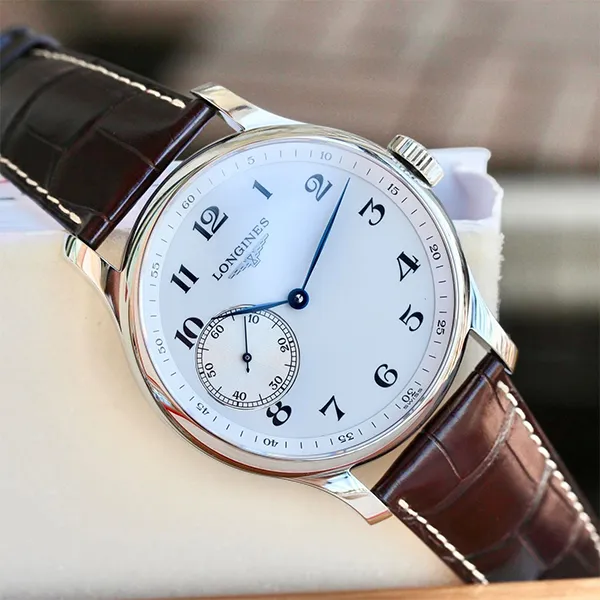 Đồng Hồ Nam Longines Master Manual Wind L2.841.4.18.3 (L28414183) Màu Nâu - Đồng hồ - Vua Hàng Hiệu
