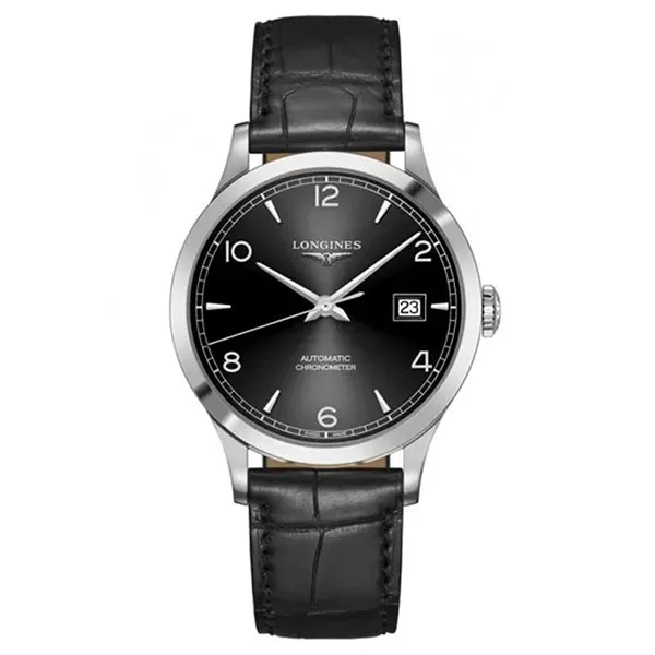 Đồng Hồ Nam Longines Record Collection L2.821.4.56.2 (L28214562) Màu Đen