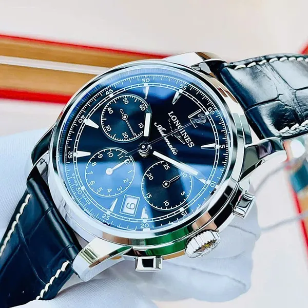 Đồng Hồ Nam Longines Saint Imier Chronograph L2.752.4.52.4 (L27524524) Màu Đen - Đồng hồ - Vua Hàng Hiệu