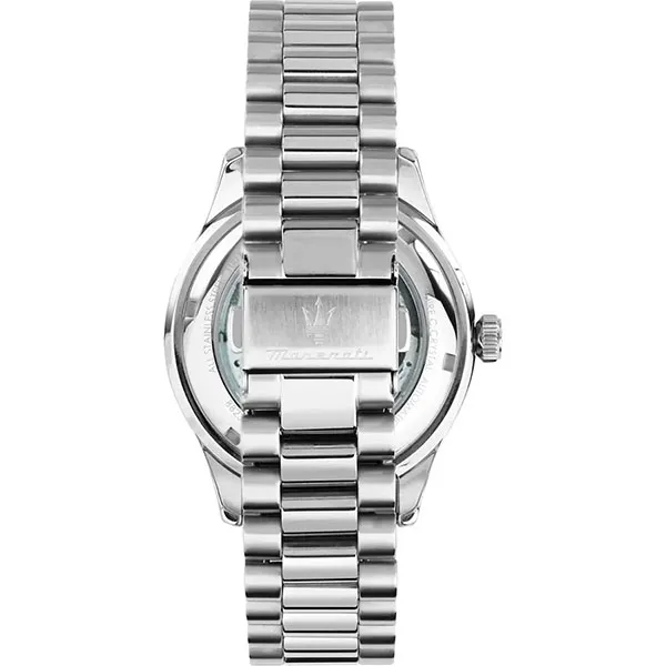 Đồng Hồ Nam Maserati Sorpasso Automatic Open Heart Blue Dial Men’s Watch R8823124002 Màu Xanh Bạc