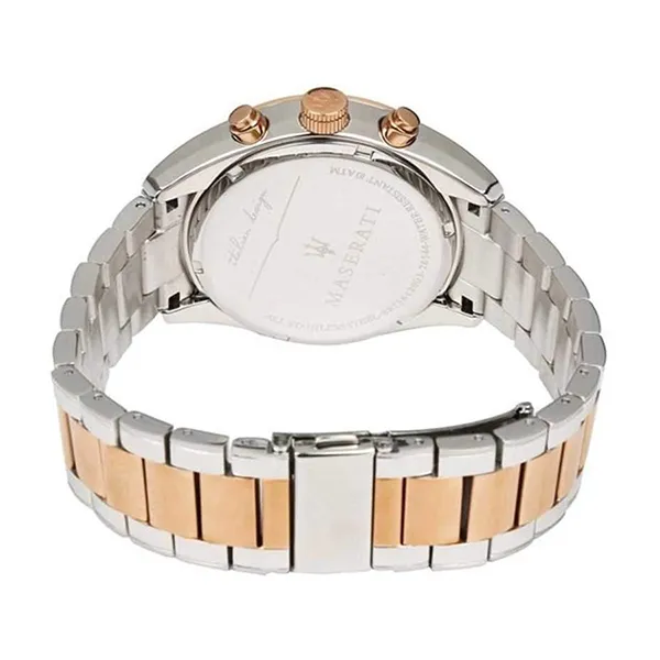 Đồng Hồ Nam Maserati Traguardo Chronograph Watch R8873612003 Màu Bạc/Vàng Hồng