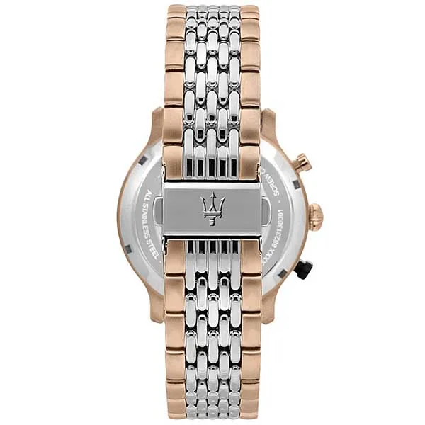 Đồng Hồ Nam Maserati Watch For Men R8873638005 Màu Bạc Phối Vàng Hồng