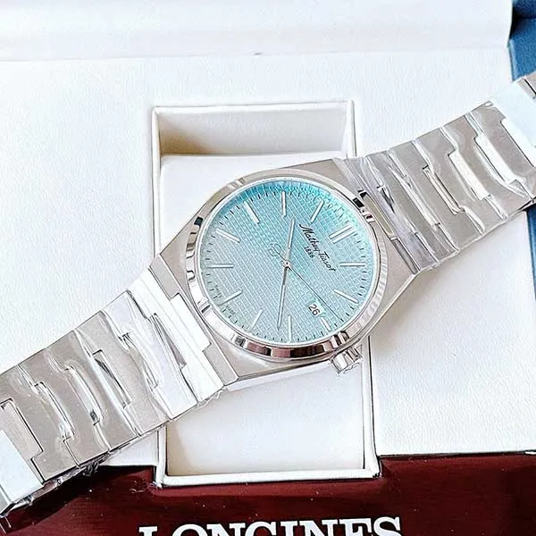 Đồng Hồ Nam Mathey-Tissot PRX Collection H117SK 40mm Màu Xanh Bạc - Đồng hồ - Vua Hàng Hiệu