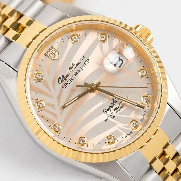 Đồng Hồ Nam Olym Pianus Watch OP89322AGSK-V-C Màu Bạc/Vàng