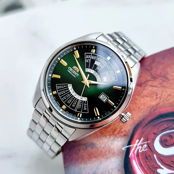 Đồng Hồ Nam Orient Automatic RA-BA0002E10B (RA-BA0002E00C) Màu Bạc Xanh