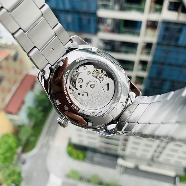 Đồng Hồ Nam Orient Automatic Sun And Moon Gen 5 RA-AK0302B10B (RA-AK0302B00C) Màu Bạc Đen - Đồng hồ - Vua Hàng Hiệu