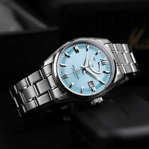 Đồng Hồ Nam Orient Star Standard RE-AU0109L00B Màu Bạc Xanh - Đồng hồ - Vua Hàng Hiệu