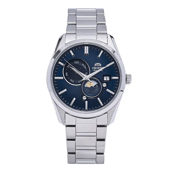 Đồng Hồ Nam Orient Sun And Moon Gen 5 RA-AK0308L10B Watch Màu Xanh Bạc - Đồng hồ - Vua Hàng Hiệu