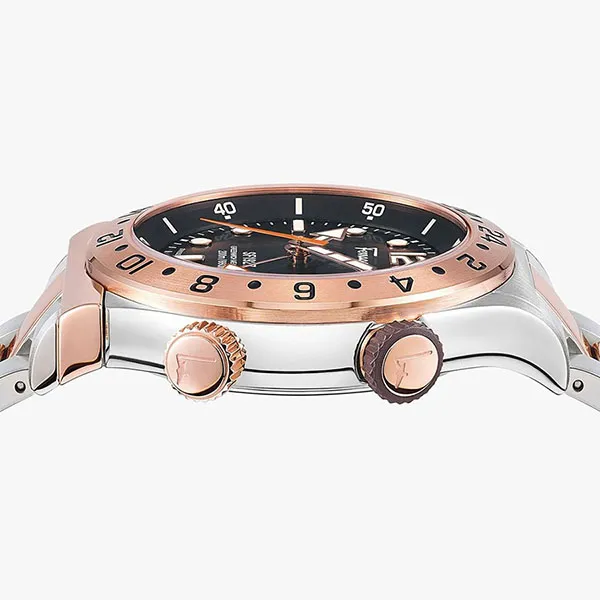 Đồng Hồ Nam Salvatore Ferragamo 1927 44mm SFMZ00622 Màu Demi (Vàng Hồng - Bạc) - Đồng hồ - Vua Hàng Hiệu