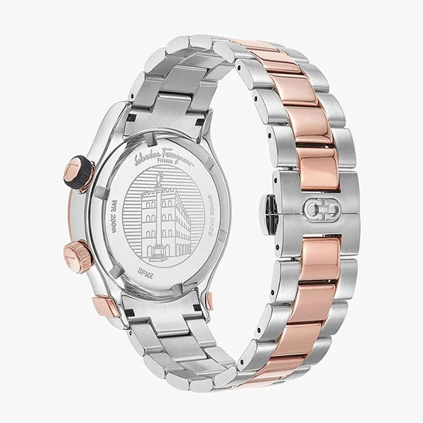 Đồng Hồ Nam Salvatore Ferragamo 1927 44mm SFMZ00622 Màu Demi (Vàng Hồng - Bạc) - Đồng hồ - Vua Hàng Hiệu