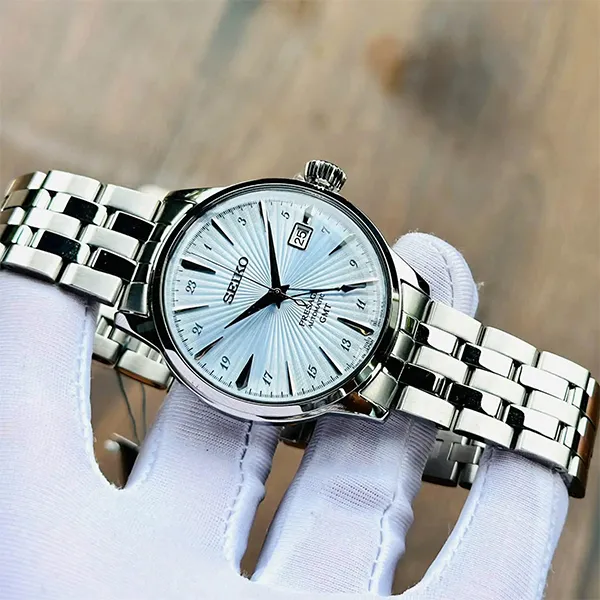 Đồng Hồ Nam Seiko Presage SSK037J1 Màu Bạc Xanh Dương