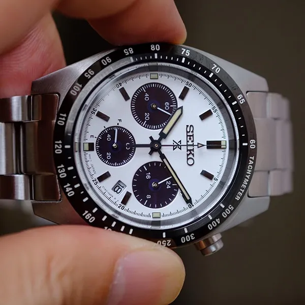 Đồng Hồ Nam Seiko Solar SSC813 (SSC813P1) Prospex Speedtimer Chronograph 39mm Màu Bạc