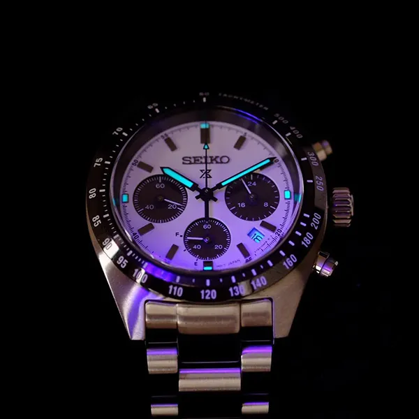 Đồng Hồ Nam Seiko Solar SSC813 (SSC813P1) Prospex Speedtimer Chronograph 39mm Màu Bạc